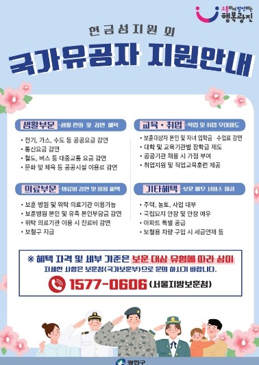 광진구, 국가 위해 헌신한 보훈대상자...