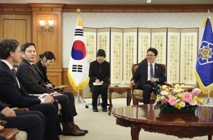 김민석 국무총리, 미샤 라스킨 리플렉...