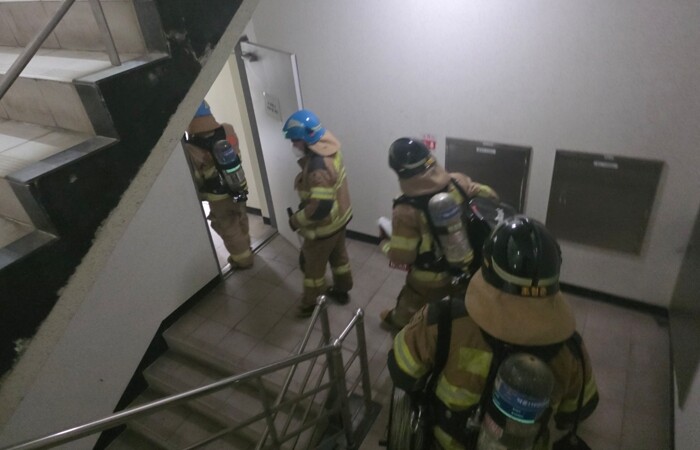 하남시, 환경기초시설 화재 대응 소방...