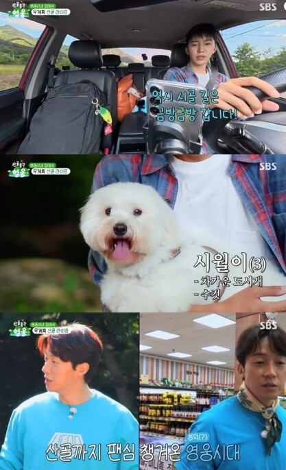[SBS 산골총각 영웅] 첫 방송부터 시청률 1위! 분당 최고 시청률 6.5%까지 치솟아