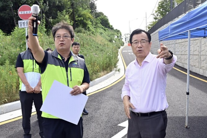 6년 숙원 해소된 대사골 진입로 11...